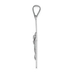 FJC Finejewelers 14k White Gold Crucifix Charm