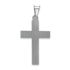 FJC Finejewelers 14k White Gold Crucifix Charm