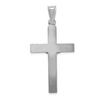 FJC Finejewelers 14k White Gold Crucifix Charm