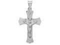FJC Finejewelers 14k White Gold Crucifix Charm