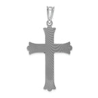 FJC Finejewelers 14k White Gold Crucifix Charm