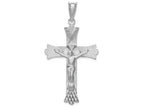 FJC Finejewelers 14k White Gold Crucifix Charm