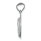 FJC Finejewelers 14k White Gold Our Lady Of Guadalupe Circle Charm