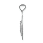 FJC Finejewelers 14k White Gold Our Lady Of Guadalupe Oval Charm