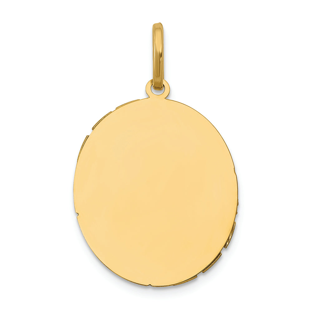 FJC Finejewelers 14k Two-tone Gold Our Lady Of Guadalupe Charm