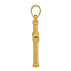 FJC Finejewelers 14k Yellow Gold Hollow Bright Cut Cross Charm