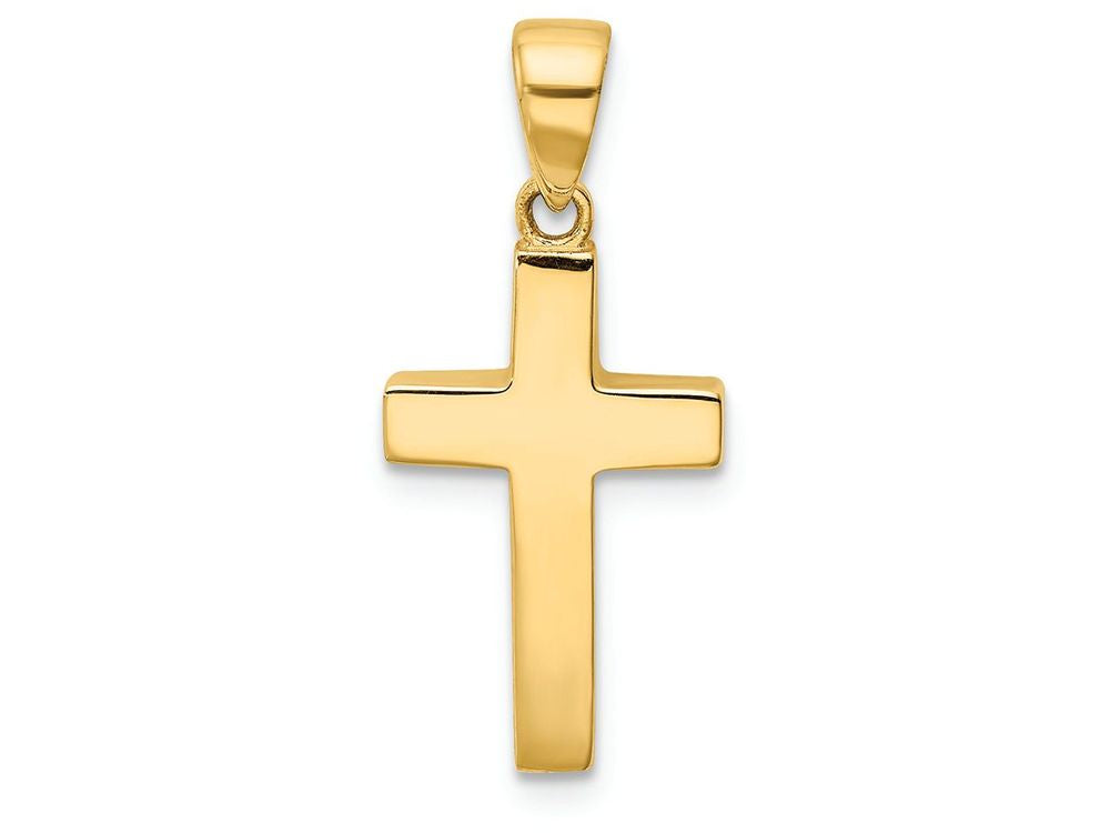 FJC Finejewelers 14k Yellow Gold Cross Charm
