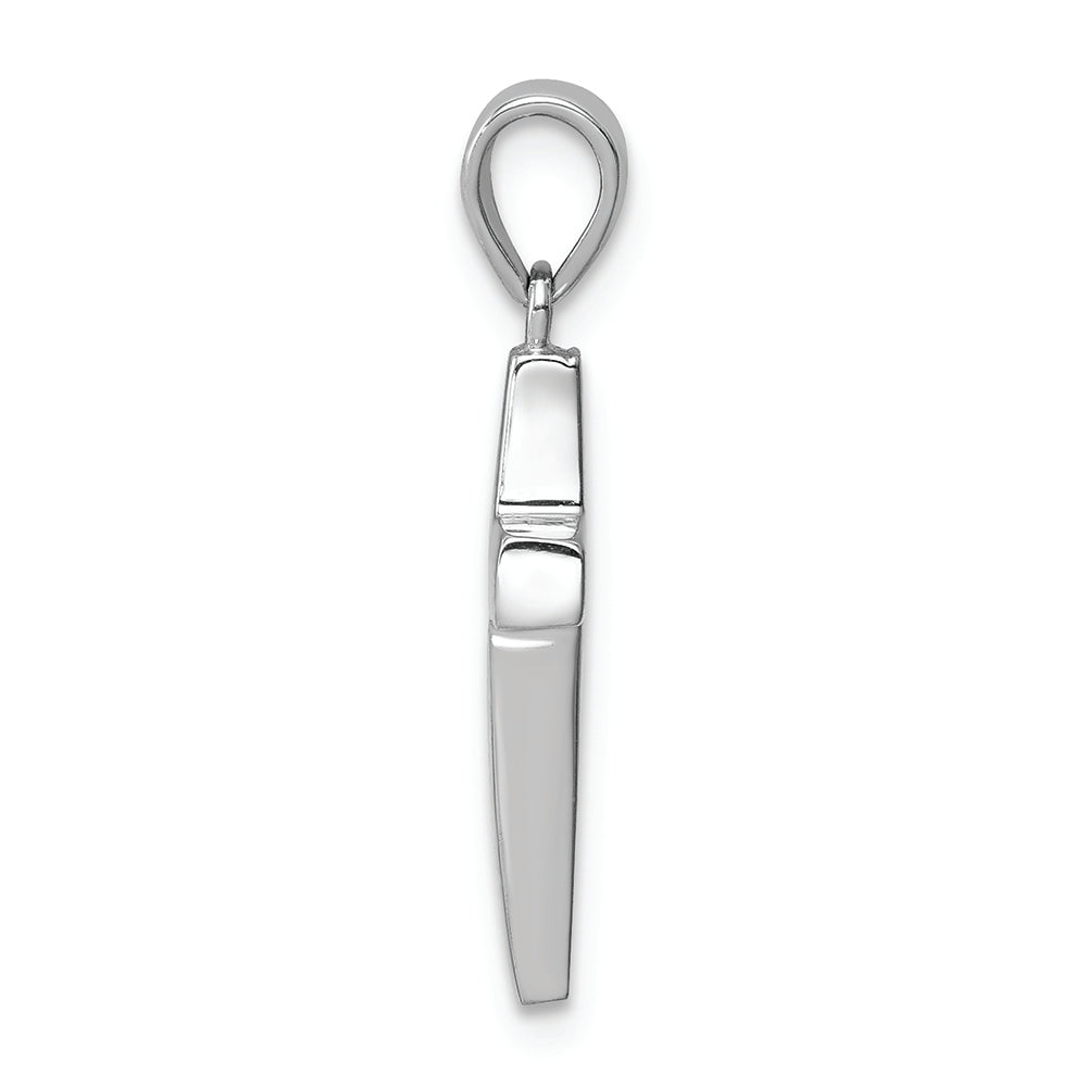 FJC Finejewelers 14k White Gold Cross Charm