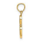 FJC Finejewelers 14k Yellow Gold B Script Initial Charm