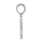 FJC Finejewelers 14k White Gold G Script Initial Charm