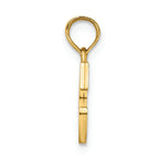 FJC Finejewelers 14k Yellow Gold C Block Initial Charm