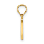 FJC Finejewelers 14k Yellow Gold W Block Initial Charm
