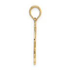 FJC Finejewelers 14k Yellow Gold Kauai Under Rooster Charm