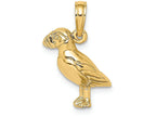 FJC Finejewelers 14k Yellow Gold Puffin Bird Charm