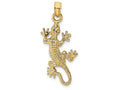 FJC Finejewelers 14k Yellow Gold Lizardgecko Charm