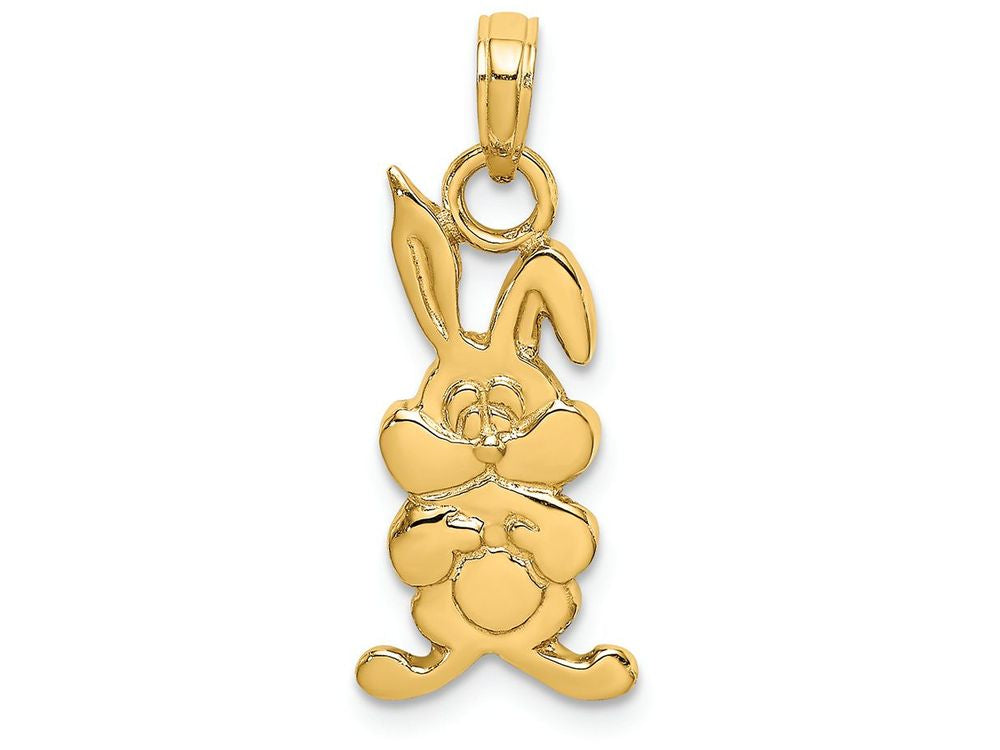 FJC Finejewelers 14k Yellow Gold Rabbit Charm