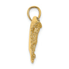 FJC Finejewelers 14k Yellow Gold Eagle with Wings Spread Charm