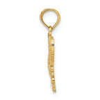 FJC Finejewelers 14k Yellow Gold Butterfly Charm