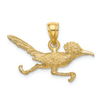 FJC Finejewelers 14k Yellow Gold 3d Road Runner Charm