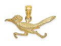 FJC Finejewelers 14k Yellow Gold 3d Road Runner Charm