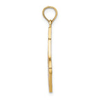 FJC Finejewelers 14k Yellow Gold Ho Ho Hochristmas Stocking Charm