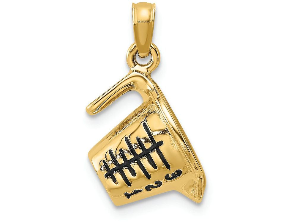 FJC Finejewelers 14k Yellow Gold 3d Enamel Measuring Cup Charm