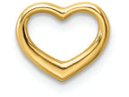 FJC Finejewelers 14k Yellow Gold Mini Floating Heart Charm