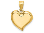 FJC Finejewelers 14k Yellow Gold Teardrop Heart Charm