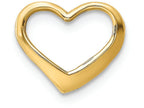 FJC Finejewelers 14k Yellow Gold Floating Heart Charm