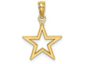 FJC Finejewelers 14k Yellow Gold Star Charm