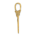FJC Finejewelers 14k Yellow Gold 3d Arrowhead Charm