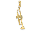 FJC Finejewelers 14k Yellow Gold Trumpet Charm