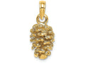 FJC Finejewelers 14k Yellow Gold 3d Pinecone Charm