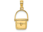 FJC Finejewelers 14k Yellow Gold 3d Purse Charm