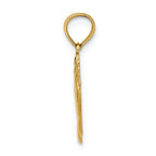 FJC Finejewelers 14k Yellow Gold Double Feet - Hp Hang Ten Styele Charm