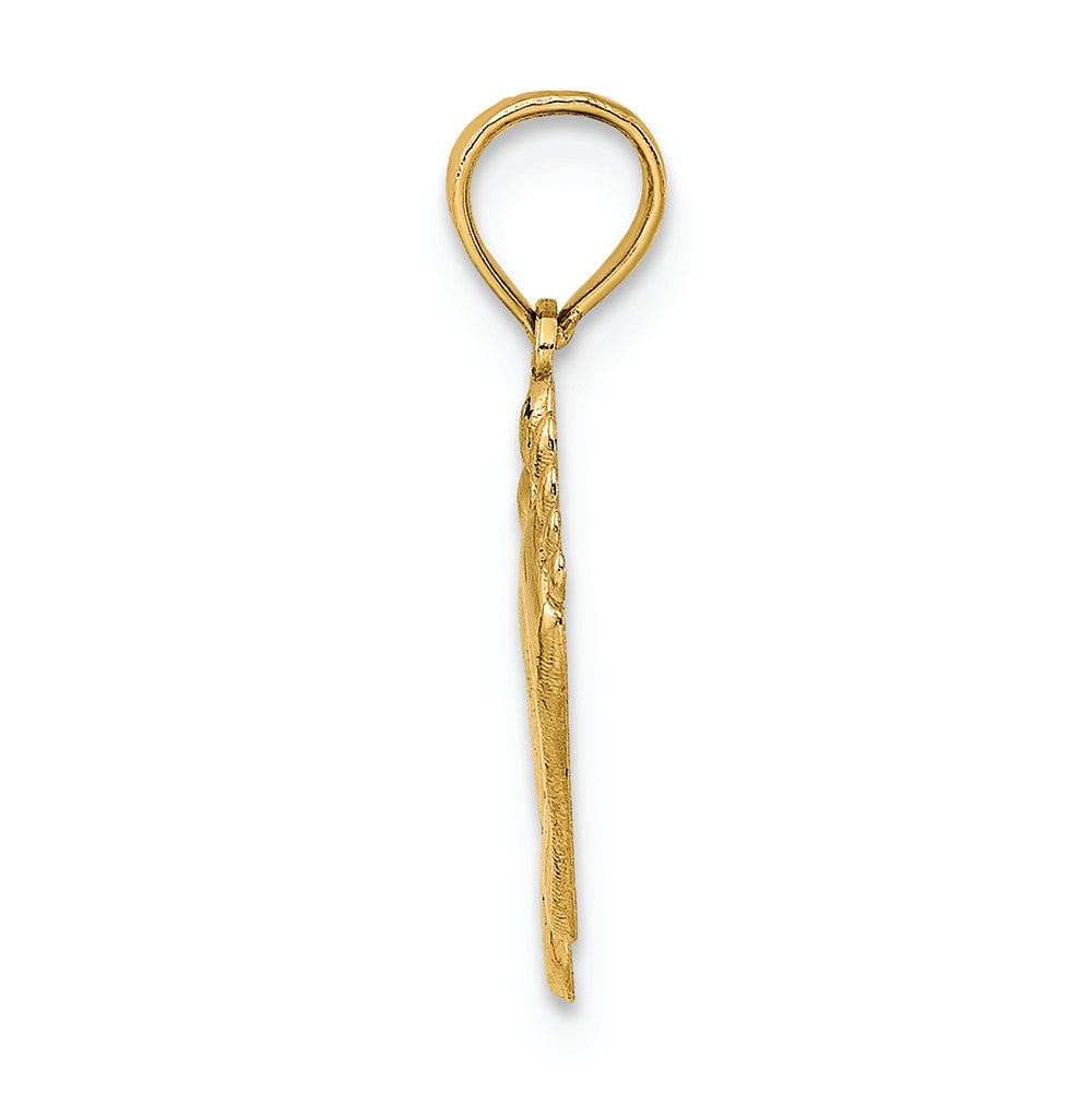 FJC Finejewelers 14k Yellow Gold Double Feet - Hp Hang Ten Styele Charm