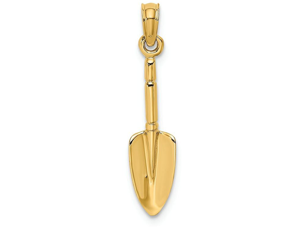 FJC Finejewelers 14k Yellow Gold 3d Trowel Garden Tool Charm