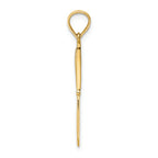 FJC Finejewelers 14k Yellow Gold 3d Table Knife Charm