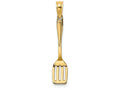 FJC Finejewelers 14k Yellow Gold 3d Spatula Charm