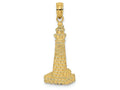 FJC Finejewelers 14k Yellow Gold Lighthouseflat Charm