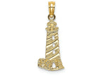 FJC Finejewelers 14k Yellow Gold Lighthouse Charm