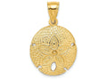 FJC Finejewelers 14k Yellow Gold Sand Dollar Charm