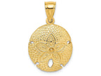 FJC Finejewelers 14k Yellow Gold Sand Dollar Charm