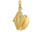 FJC Finejewelers 14k Yellow Gold Conch Shell Charm