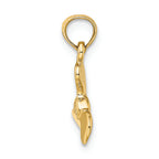 FJC Finejewelers 14k Yellow Gold 3d Mini Three Blade Propeller Charm