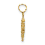 FJC Finejewelers 14k Yellow Gold 3d Mini Seahorse Charm
