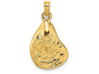 FJC Finejewelers 14k Yellow Gold Oyster Shell Charm