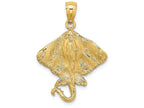 FJC Finejewelers 14k Yellow Gold Stingray Charm