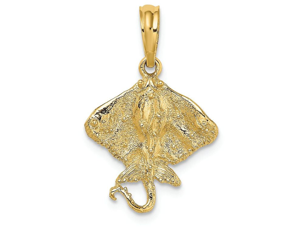 FJC Finejewelers 14k Yellow Gold Stingray Charm