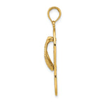 FJC Finejewelers 14k Yellow Gold Multi Flower Flip-flop [] Charm